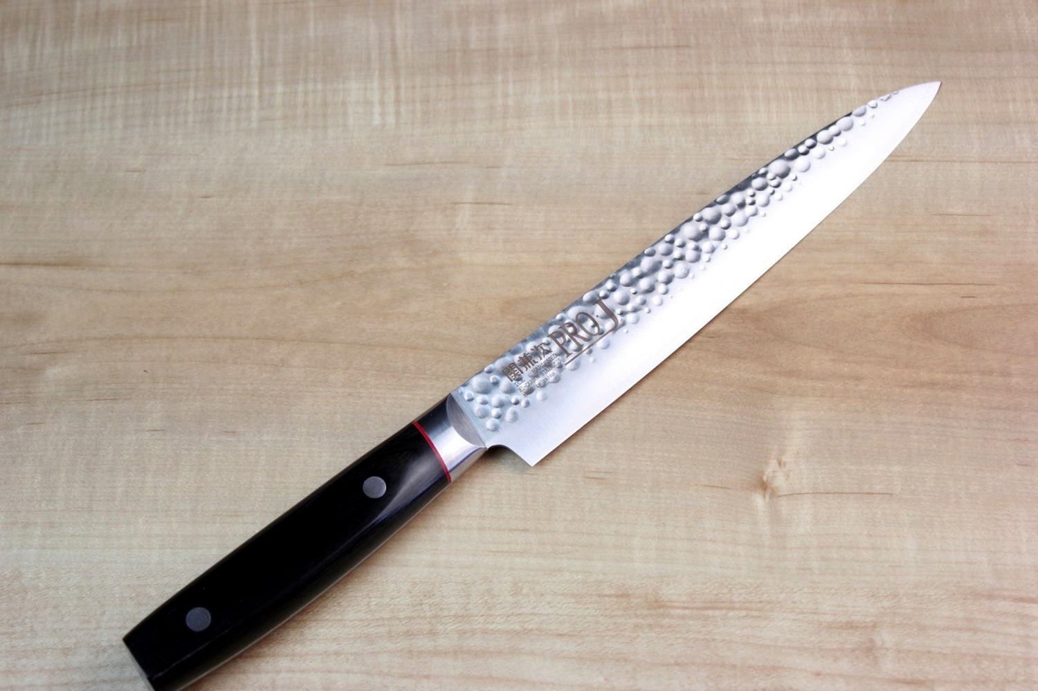 Кухонный нож для тонкой нарезки, Pro-J, Kanetsugu, 6009, сталь VG-10, в картонной коробке от Ножиков