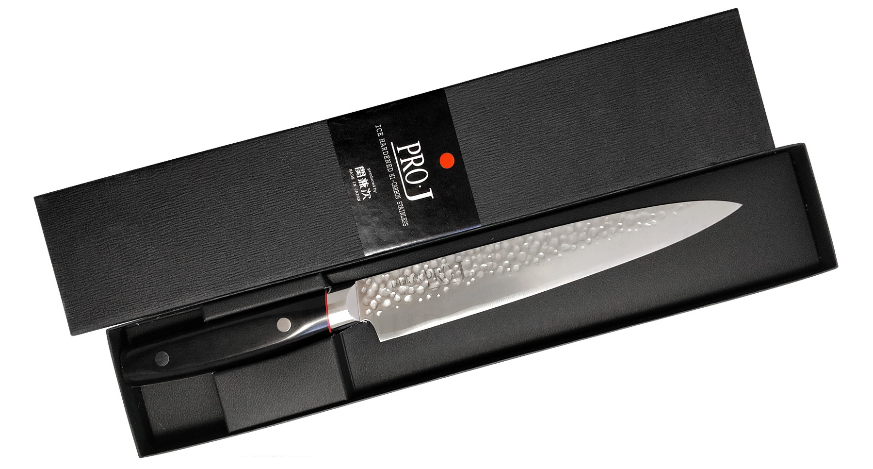 Кухонный нож для тонкой нарезки, Pro-J, Kanetsugu, 6009, сталь VG-10, в картонной коробке от Ножиков