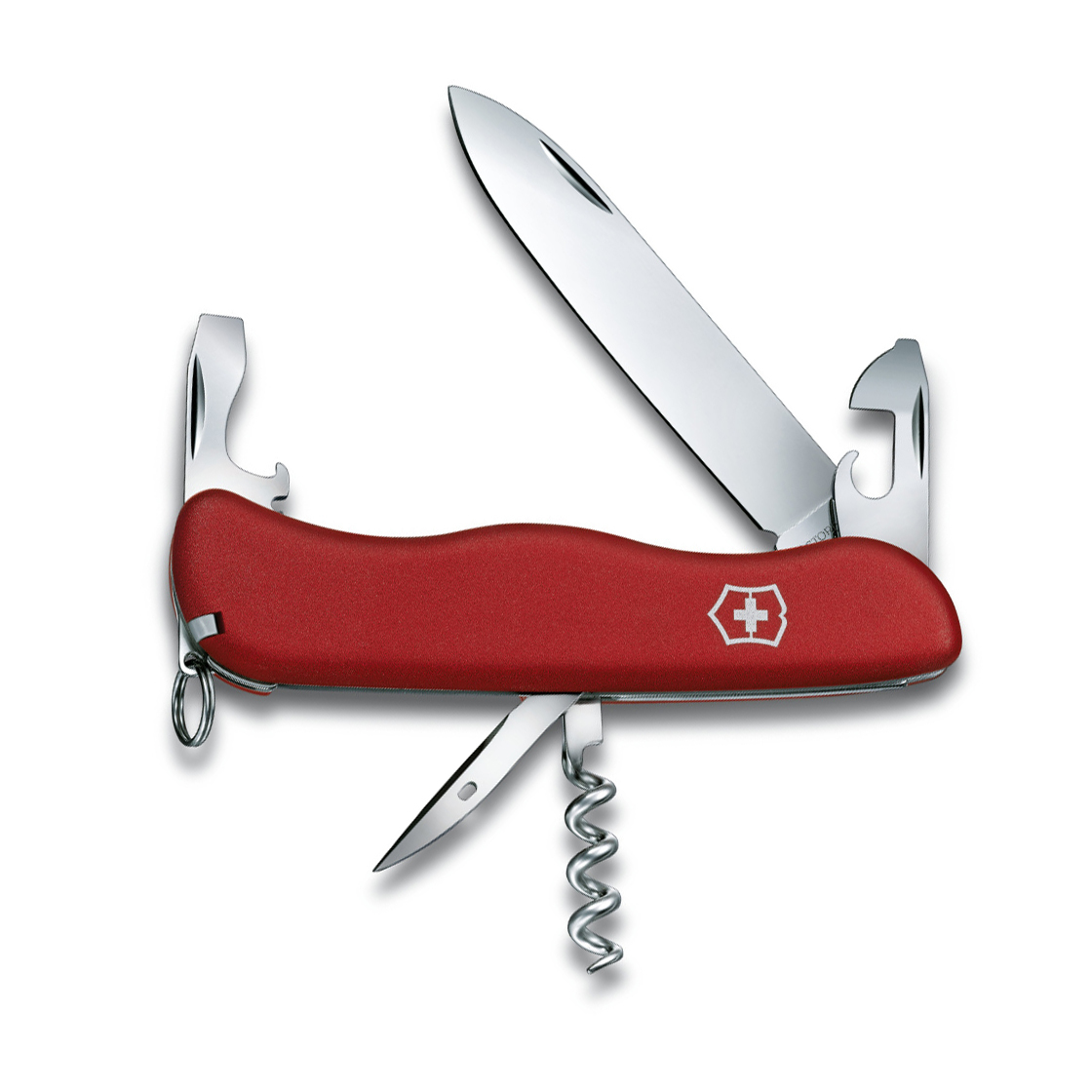 фото Нож перочинный victorinox picknicker, сталь x50crmov15, рукоять нейлон, красный