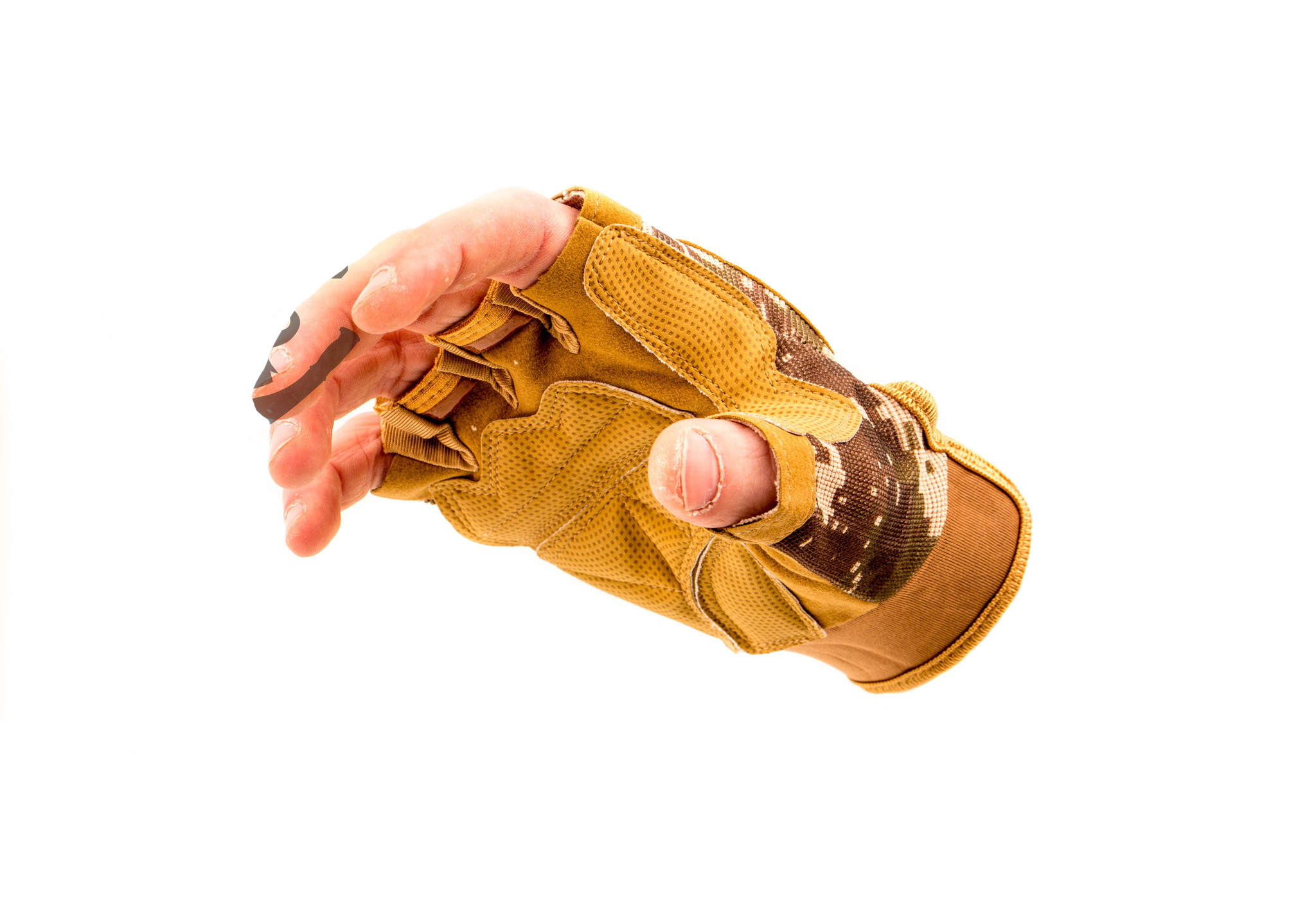 Тактические перчатки без пальцев Safari, размер L от Ножиков