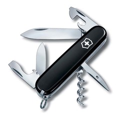 Фото Нож перочинный Victorinox Spartan, сталь X55CrMo14, рукоять Cellidor®, черный, 12 функций, 91мм