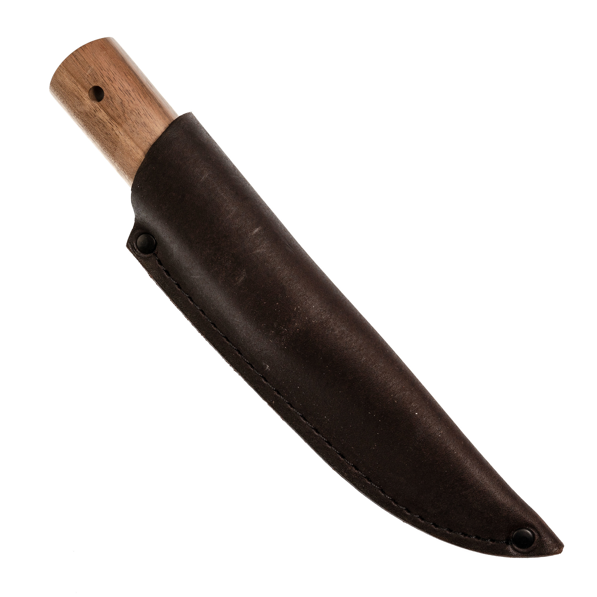 фото Нож якутский малый, сталь 95х18, рукоять орех мастерская сковородихина