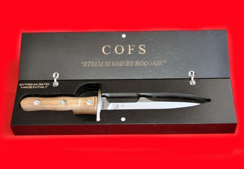 Нож с фиксированным клинком Extrema Ratio 39-09 Сombat Compact Special Edition (Single Edge), сталь Bhler N690, рукоять дерево - фото 2