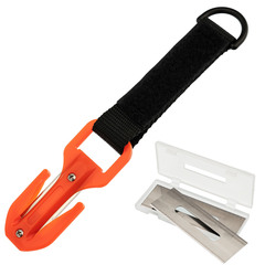Фото Стропорез с комплектом запасных лезвий, оранжевый