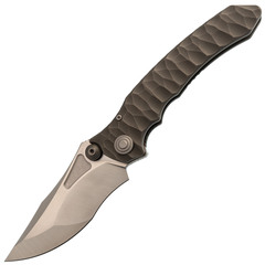 Фото Складной нож Maxace Sandstorm II, сталь M390, рукоять Stone Titanium