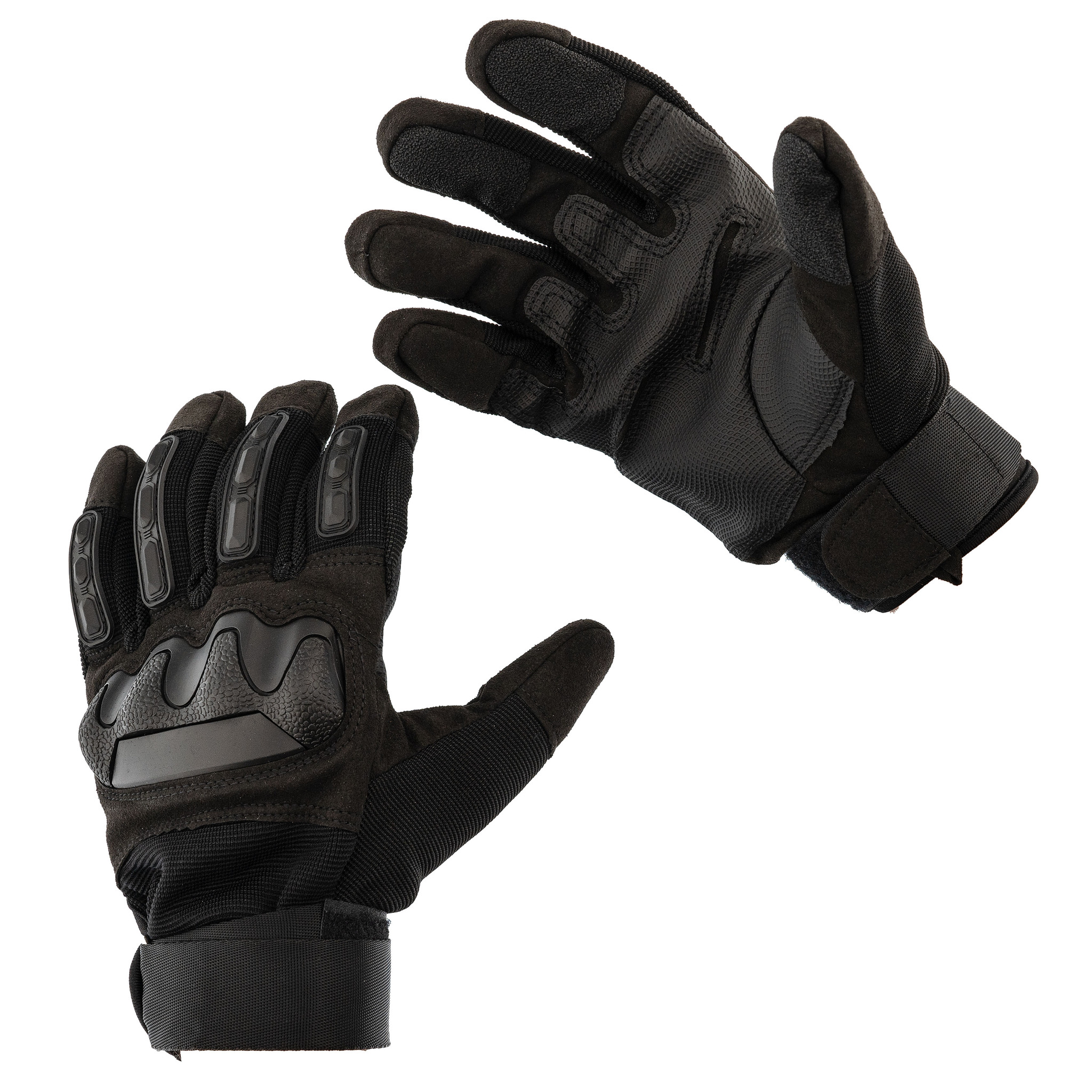 Тактические защитные перчатки Blackfox (XL), черные