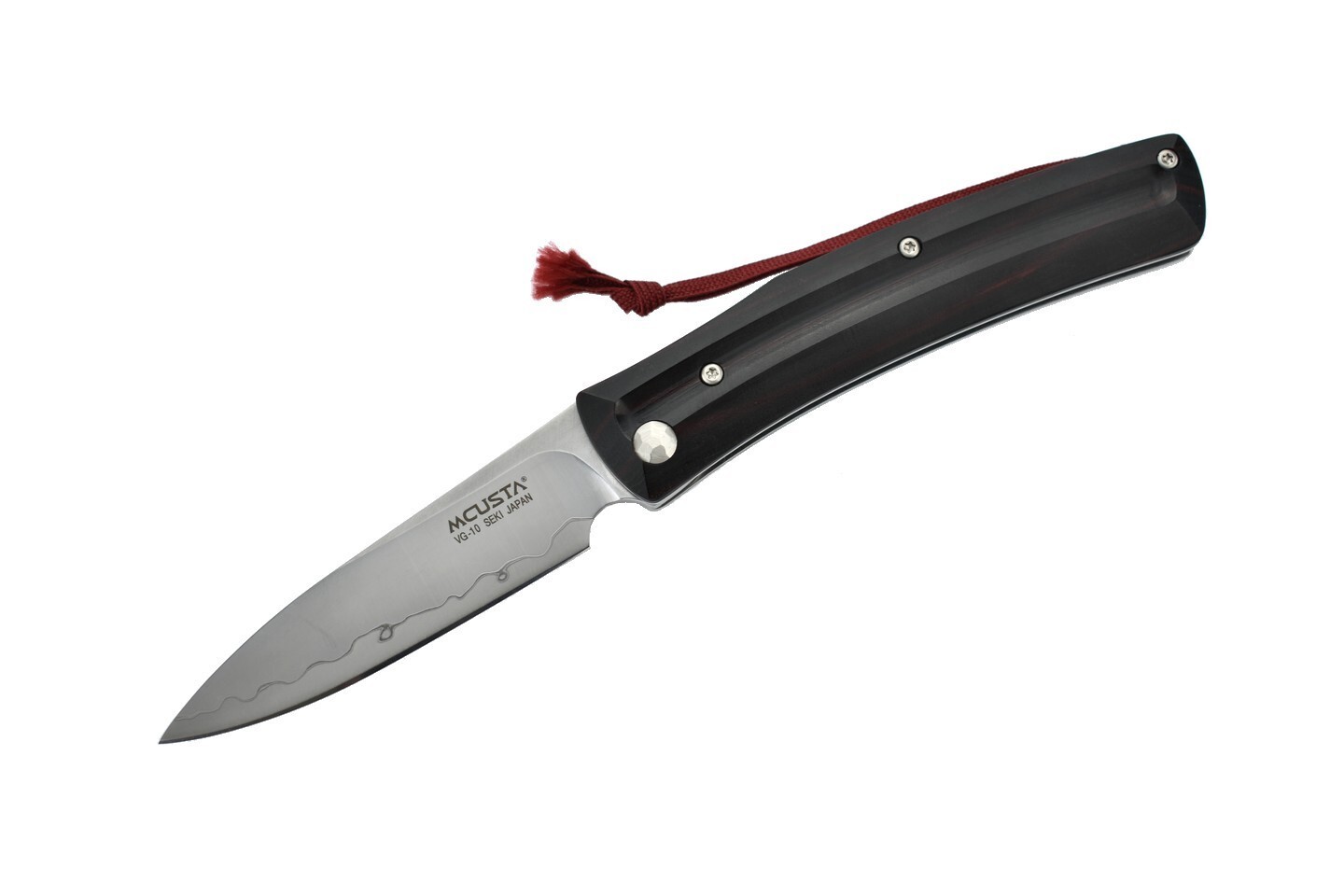 Складной нож Mcusta Slip Joint Knife MC-0191C, сталь VG-10, рукоять стабилизированная древесина