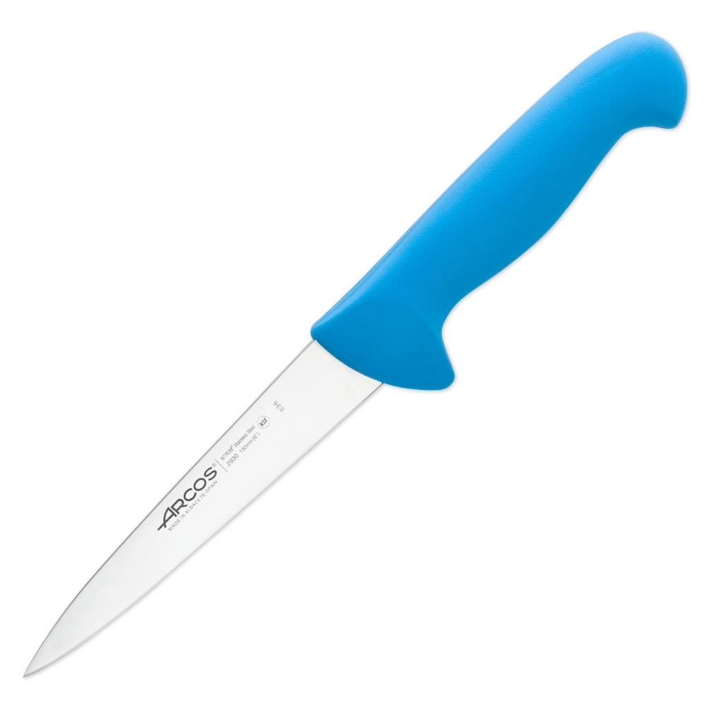 Нож для мяса 2900 293023, 150 мм, голубой, 293023 по цене 1350.0 руб .
