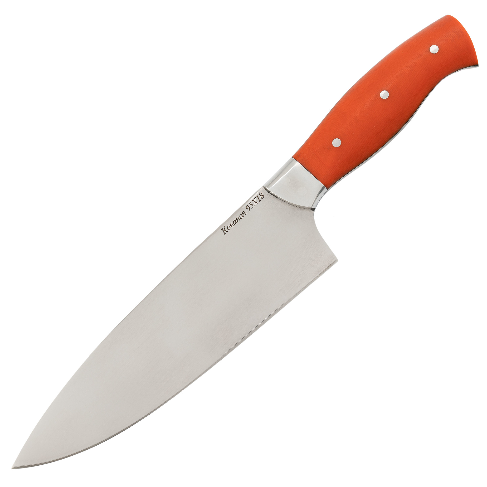 Набор из 3-х кухонных ножей Барк, сталь 95х18 от Ножиков