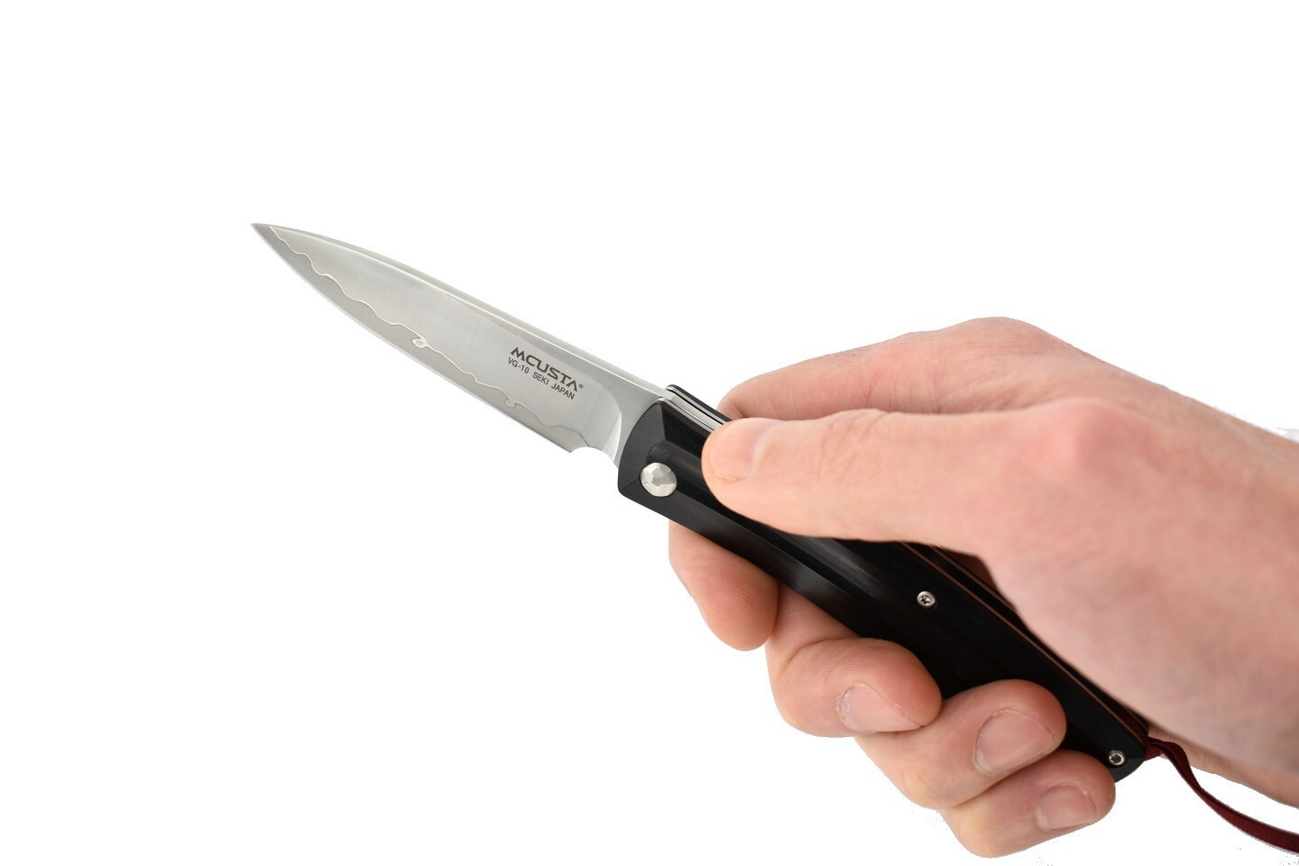 Складной нож Mcusta Slip Joint Knife MC-0191C, сталь VG-10, рукоять стабилизированная древесина - фото 10