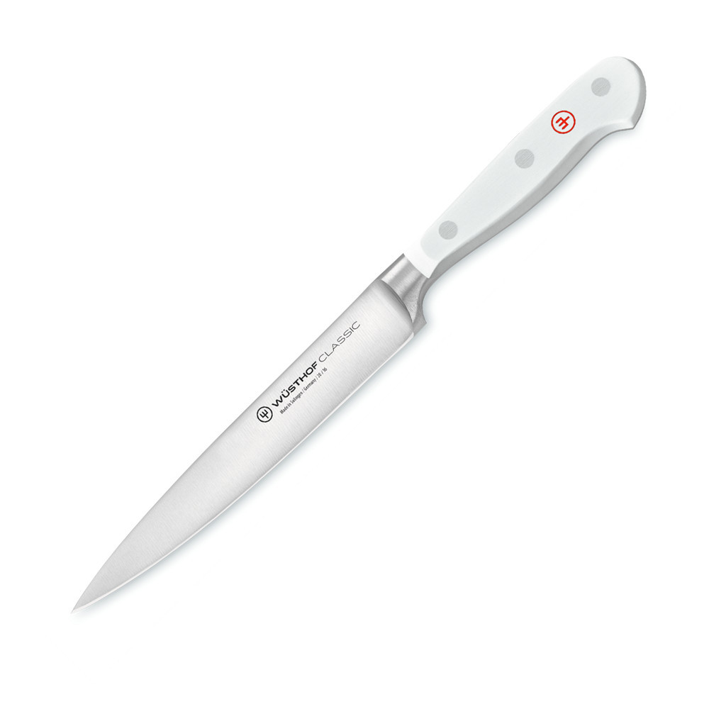 Нож кухонный для резки мяса White Classic, 160 мм от Ножиков