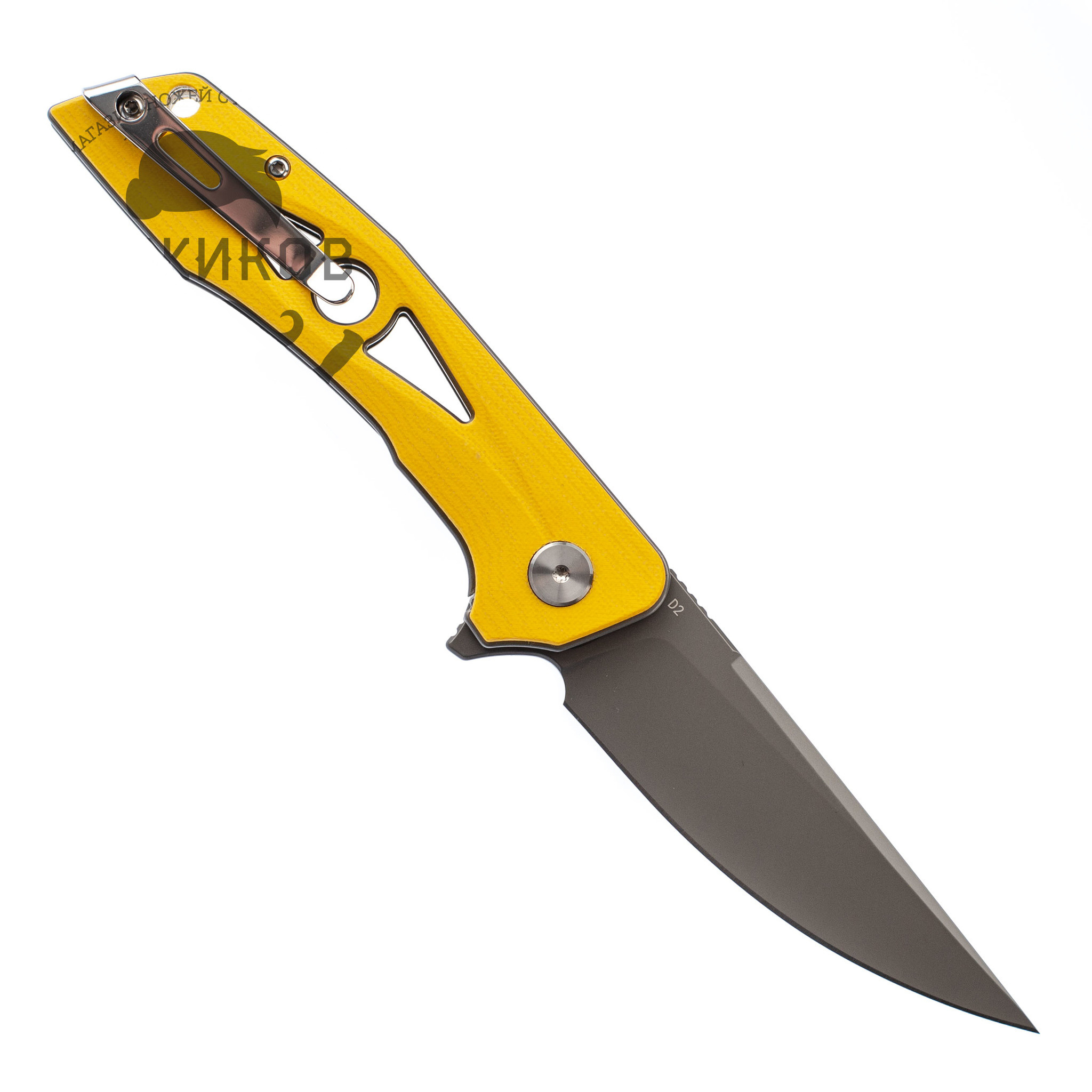 Складной нож Bestech Eye of Ra Yellow , сталь D2, G10 - фото 2