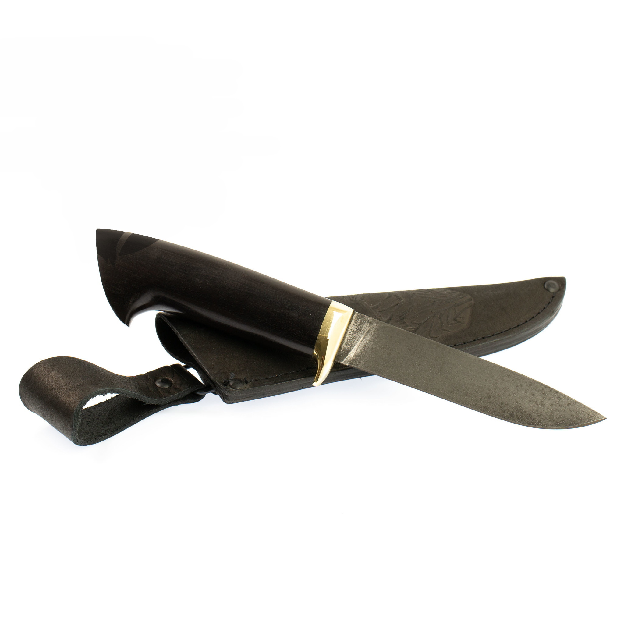 Нож Тайга-2, сталь ХВ5, граб - фото 4