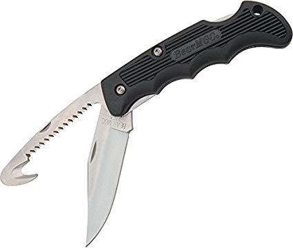 

Складной нож Bear & Son, Cushioned Grip, 460GH, нержавеющая сталь 440, с двумя лезвиями