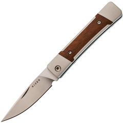 Фото Нож Kizer Little Grand, сталь Nitro-V, рукоять алюминий/дерево