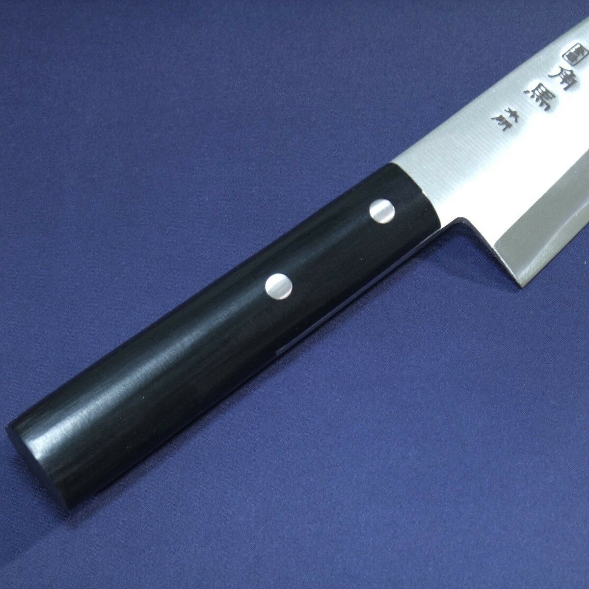 Нож кухонный для разделки рыбы Деба Shimomura, сталь DSR1K6, рукоять дерево пакка - фото 4