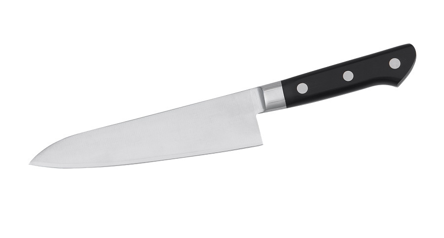 Нож Шефа Tojiro Western Knife, F-807, сталь VG-10, чёрный - фото 2
