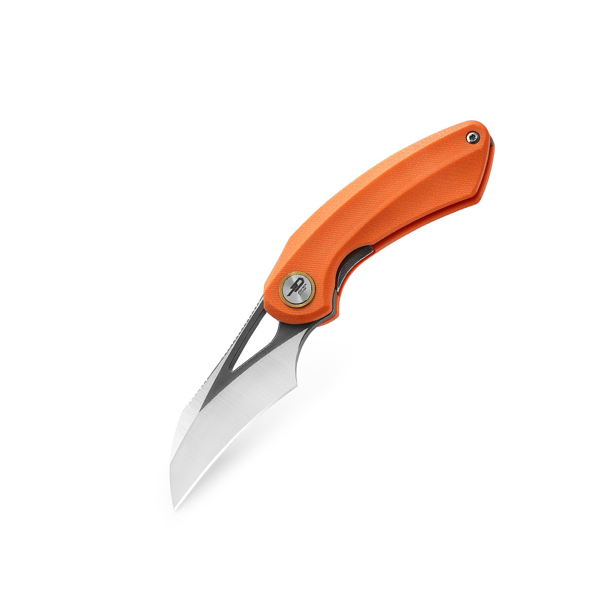 Складной нож Bestech Bihai, сталь 14C28N, рукоять G10, оранжевый