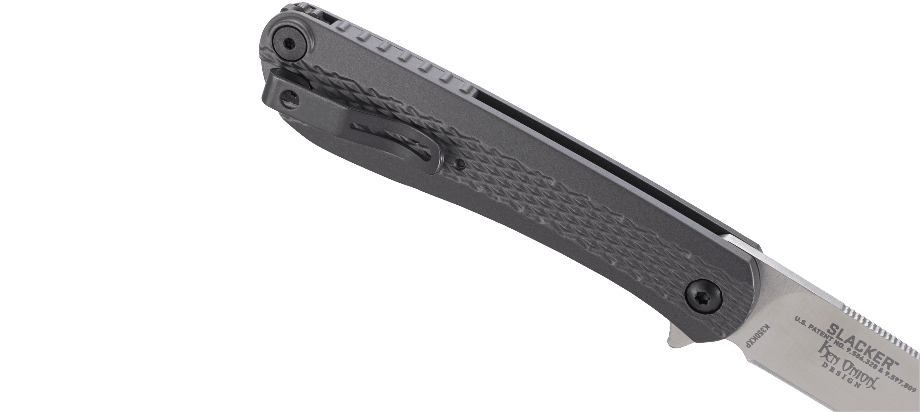 Складной нож CRKT Slacker, сталь 1.4116, рукоять алюминий - фото 8