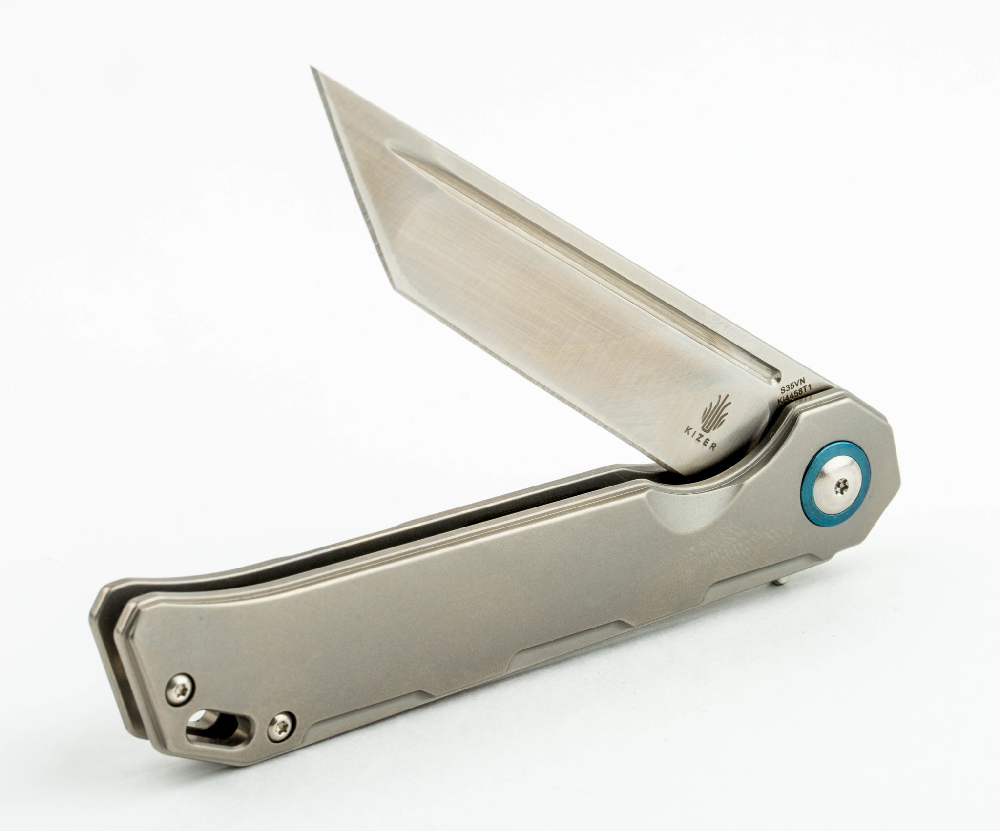 Складной нож Kizer Begleiter Ki4458T1, сталь CPM-S35VN, рукоять титан от Ножиков