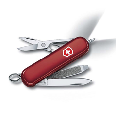 Фото Нож перочинный Victorinox Signature Ruby, сталь X55CrMo14, рукоять Cellidor®, красный