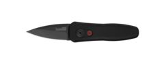 Фото Автоматический складной нож Launch 4 - Kershaw 7500BLK Black, сталь Crucible CPM® 154, рукоять анодированный алюминий, чёрный
