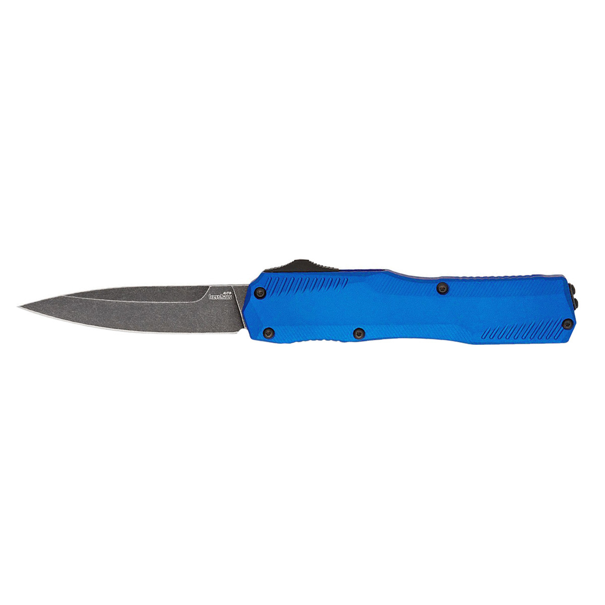 Автоматический нож Kershaw Livewire 9000BLUBW, сталь Magnacut, рукоять алюминий, синий складной нож starter kershaw 1301bw сталь 4cr14 с покрытием blackwash™ рукоять нержавеющая сталь