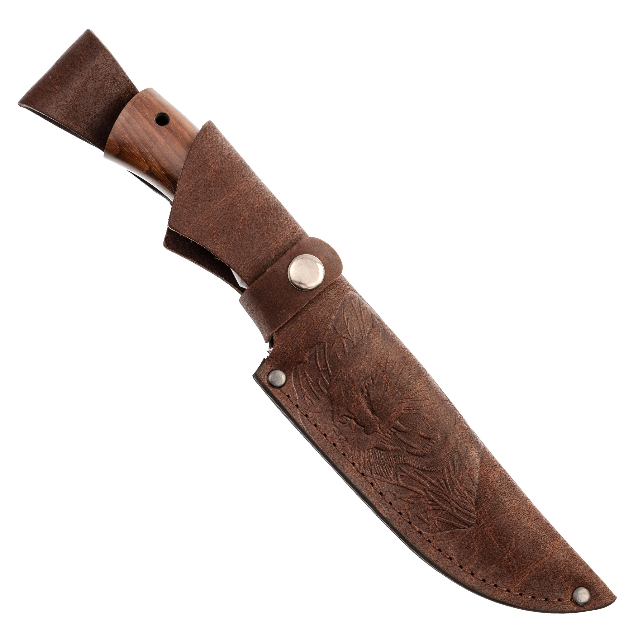  Осетр 95Х18, бук -  нож с деревянной ручкой от Кизляр 