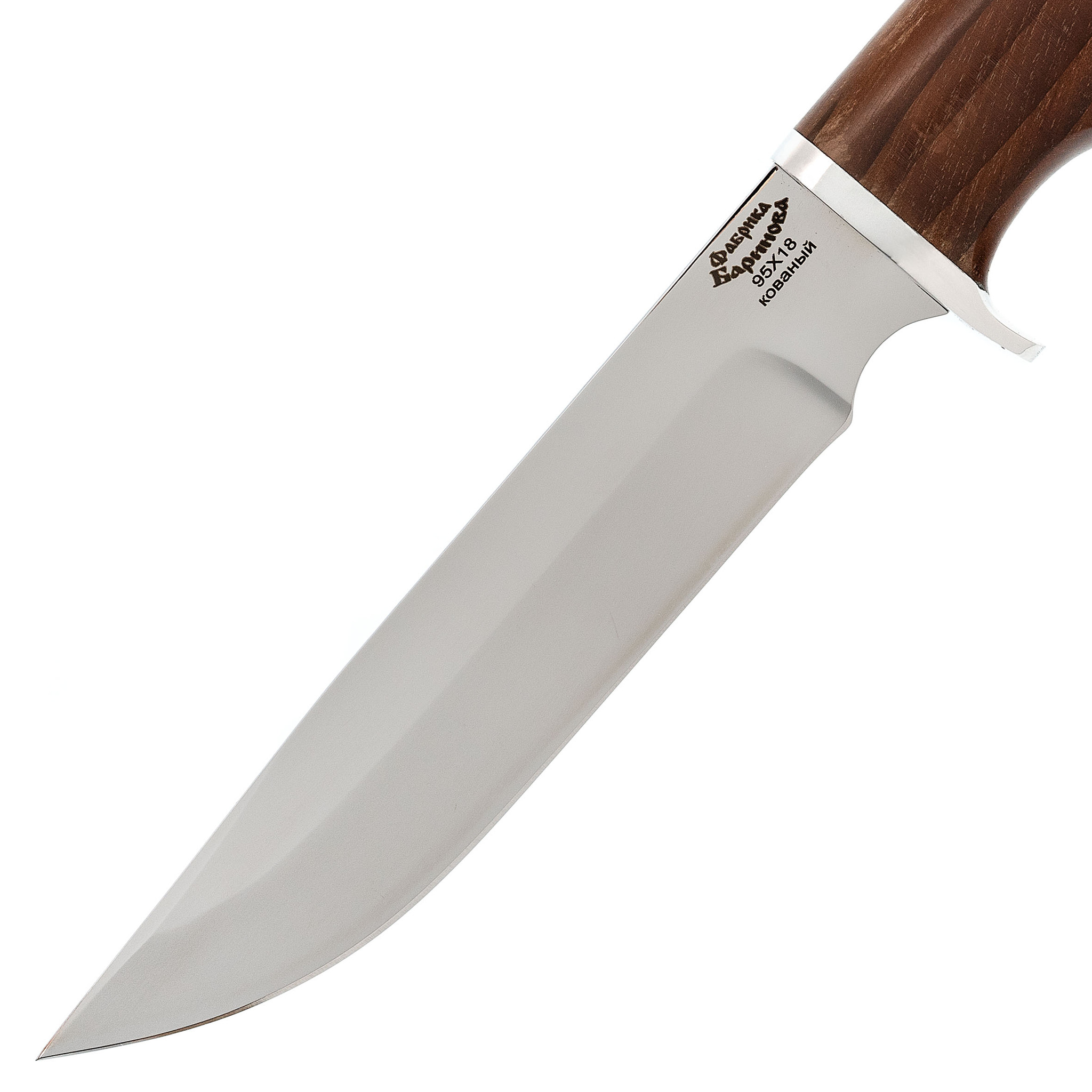  Осетр 95Х18, бук -  нож с деревянной ручкой от Кизляр 