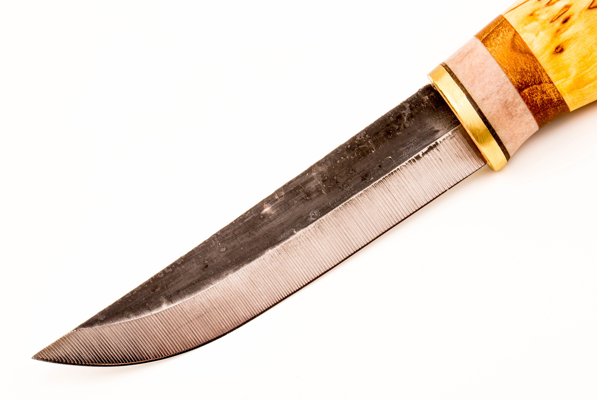 Нож Lappi Puukko 95, финская береза, сталь 80CrV2 - фото 2