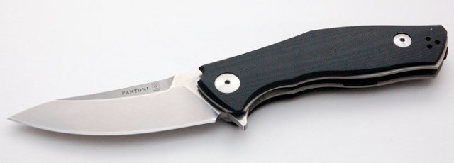 Нож складной C.U.T. Flipper, Black/Gray G-10 Scales, Stonewashed CPM® S30V™, Dmitry Sinkevich (SiDiS) Design 9.3 см. - фото 3