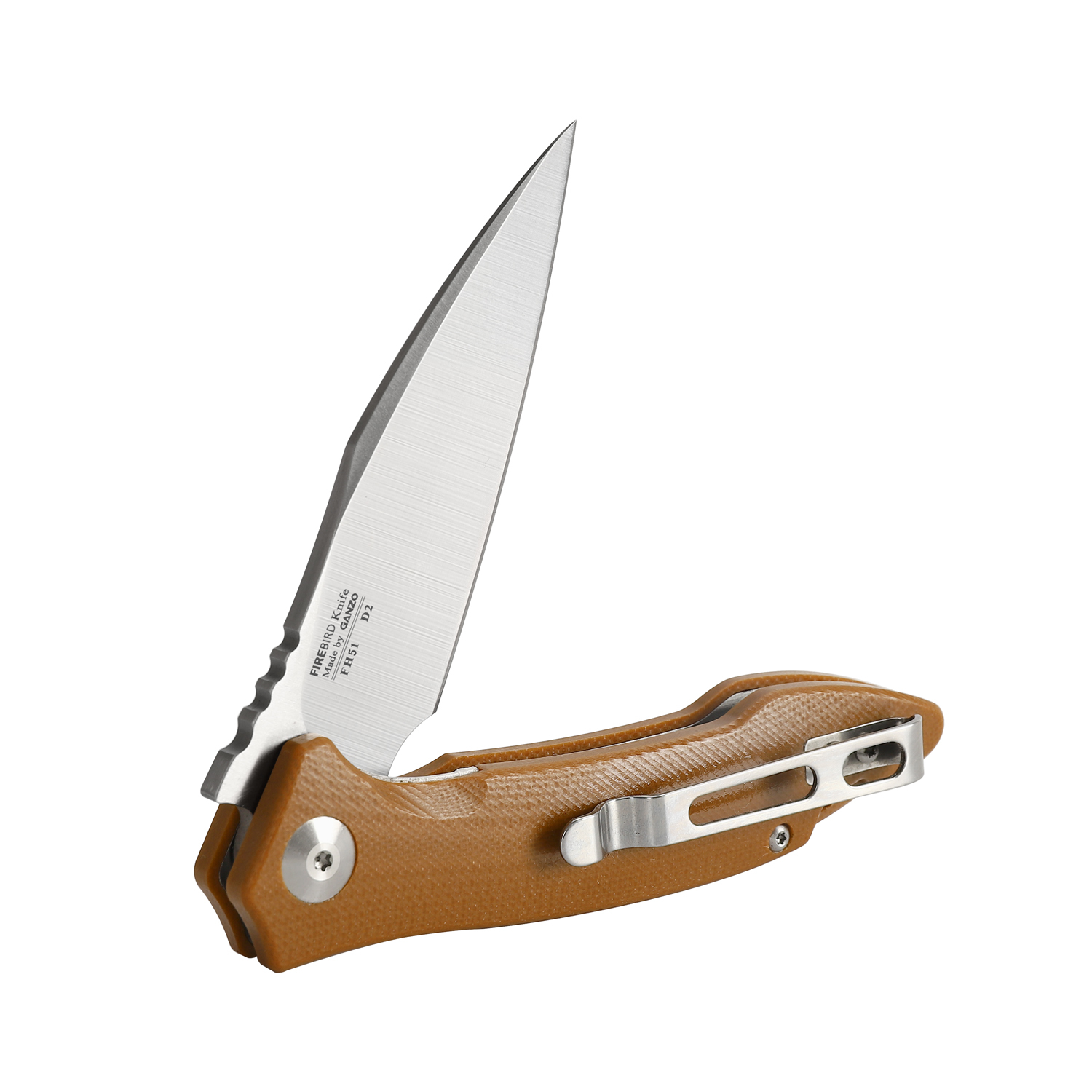 Складной Нож Firebird FH51-BR, коричневый - фото 1