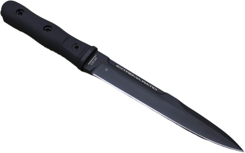 Нож с фиксированным клинком 39-09 C.O.F.S. Operativo Black (Double Edge), сталь Bhler N690, рукоять пластик - фото 1