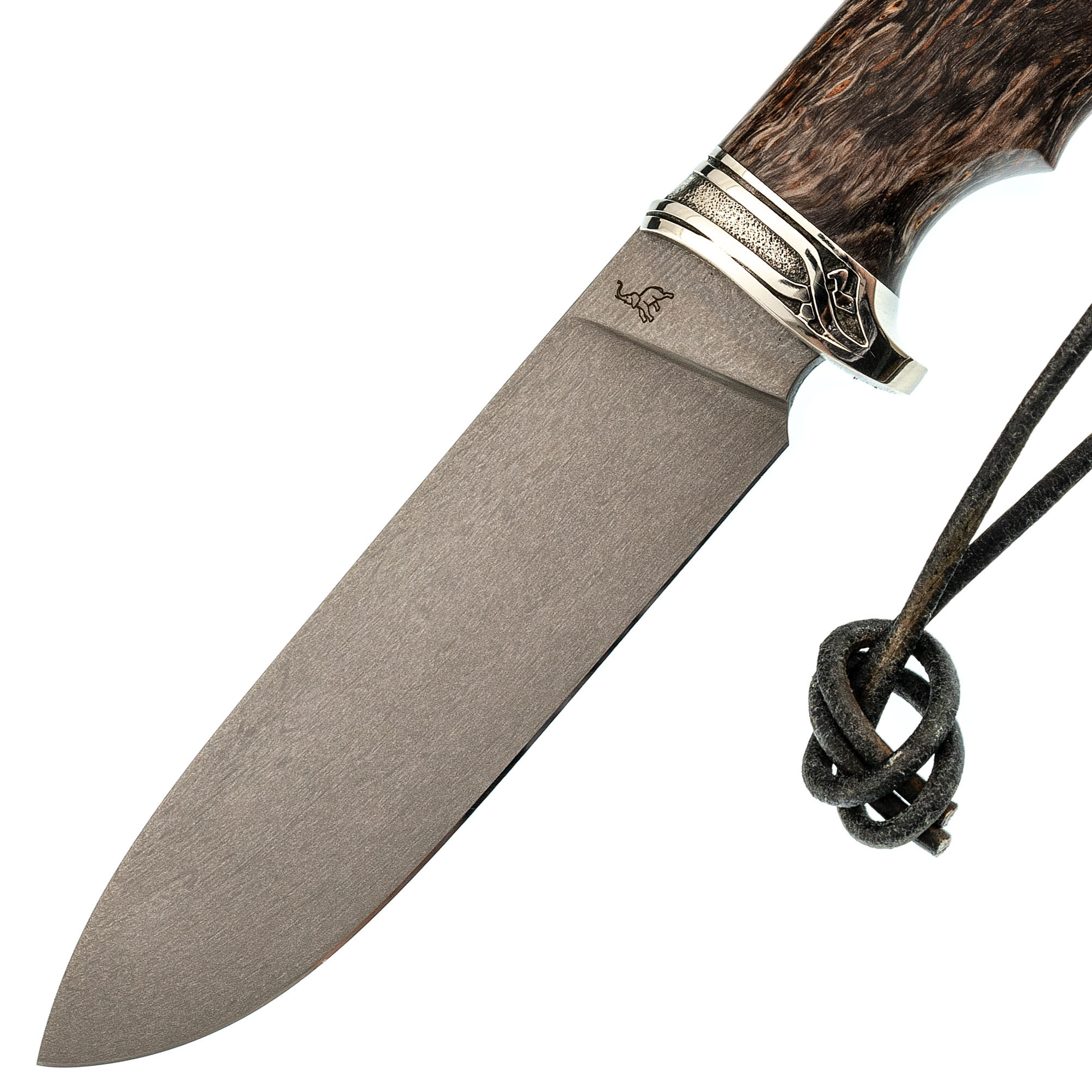 Нож разделочный C11-1, сталь M390, карельская береза, Слон - фото 2