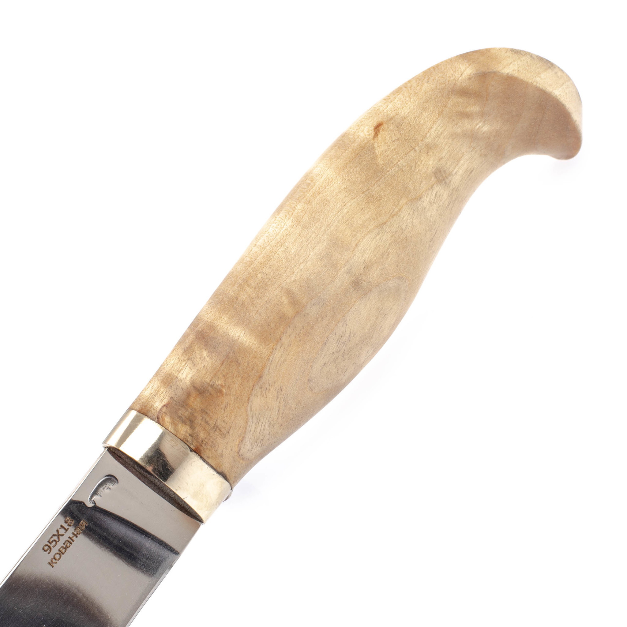 Нож Финский МТ-101, сталь 95х18, карельская береза от Ножиков