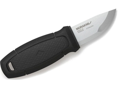Фото Нож с фиксированным лезвием Morakniv Eldris, сталь Sandvik 12С27, рукоять пластик, черный