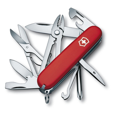 Фото Нож перочинный Victorinox Deluxe Tinker, сталь X55CrMo14, рукоять Cellidor®, красный