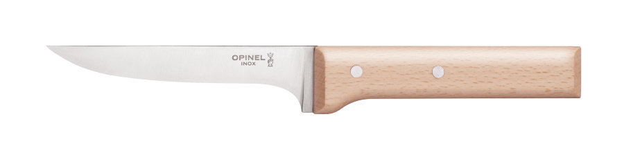 Нож разделочный для мяса и курицы Opinel №122, деревянная рукоять, нержавеющая сталь - фото 2