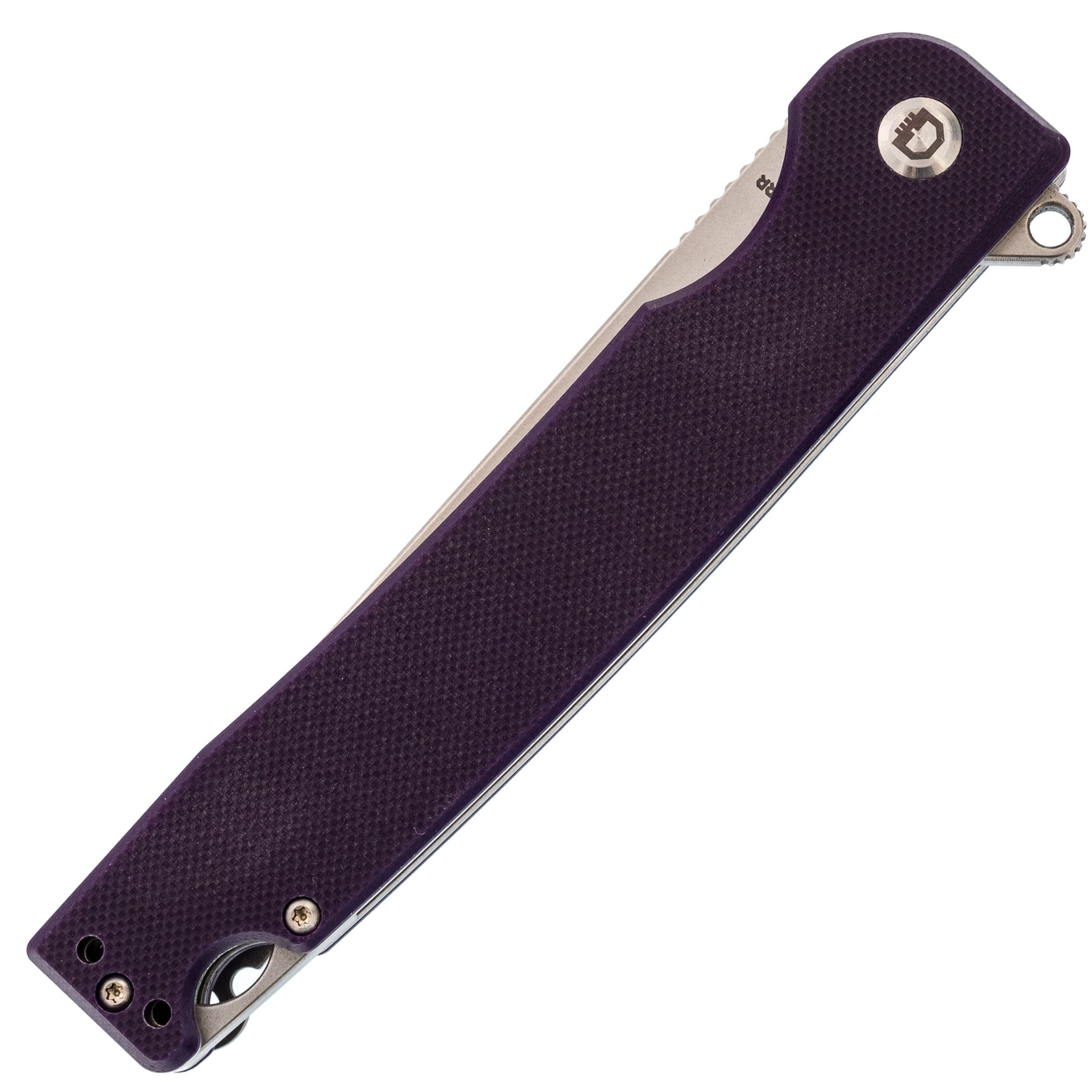Складной нож Daggerr Ronin 2.0 Purple, сталь D2, рукоять G10 - фото 7