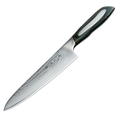 Нож Поварской Tojiro Flash, FF-CH210, сталь VG-10, чёрный, в картонной коробке