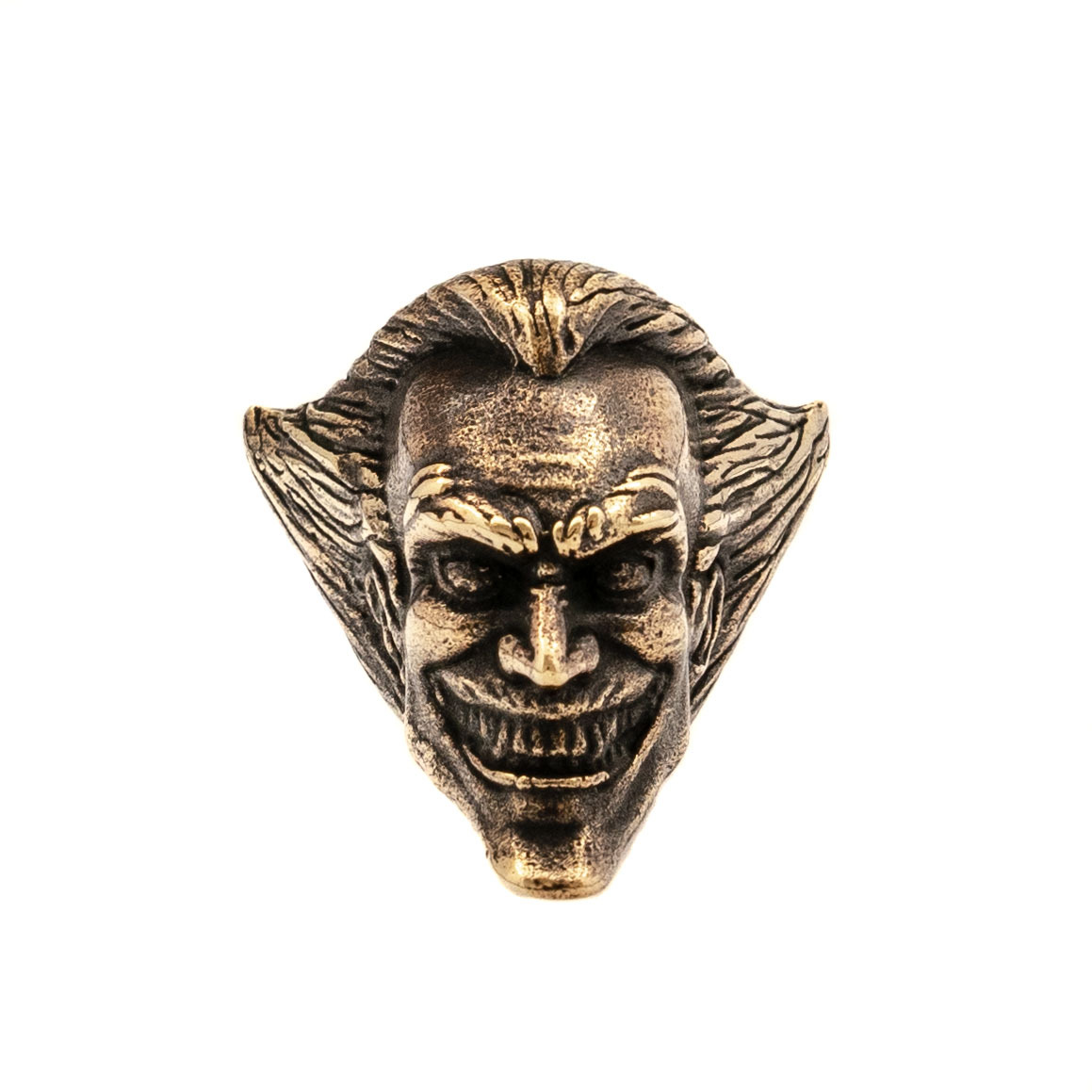 Бусина для темляка Джокер, бронза - фото 2