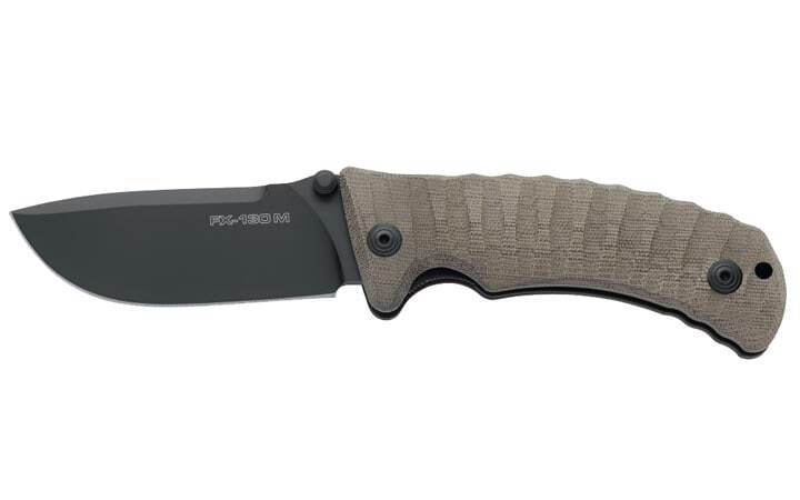 Складной нож Fox Pro-Hunter, сталь N690, рукоять Микарта