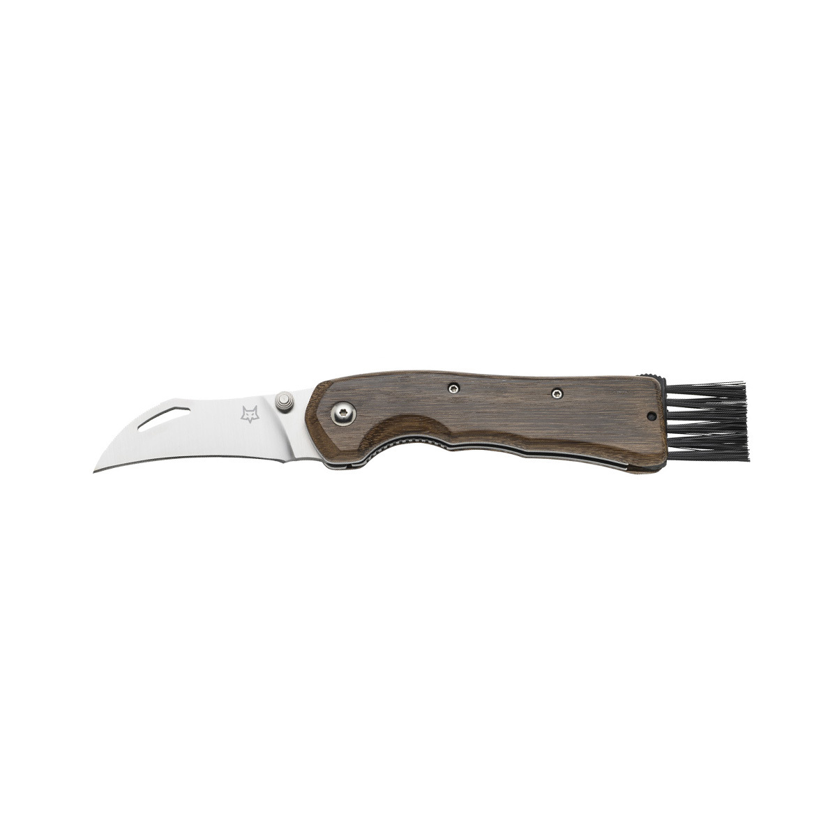 Складной нож Fox Spora Mushrooms Knife, сталь 12C27, рукоять орех - фото 1