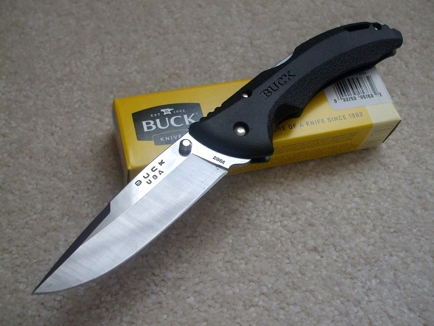 Нож складной 286 Bantam® BHW - BUCK 0286BKS, сталь 420HC, рукоять GRN (термопластик) - фото 2