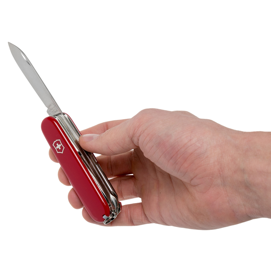 фото Нож перочинный victorinox deluxe tinker, сталь x55crmo14, рукоять cellidor®, красный