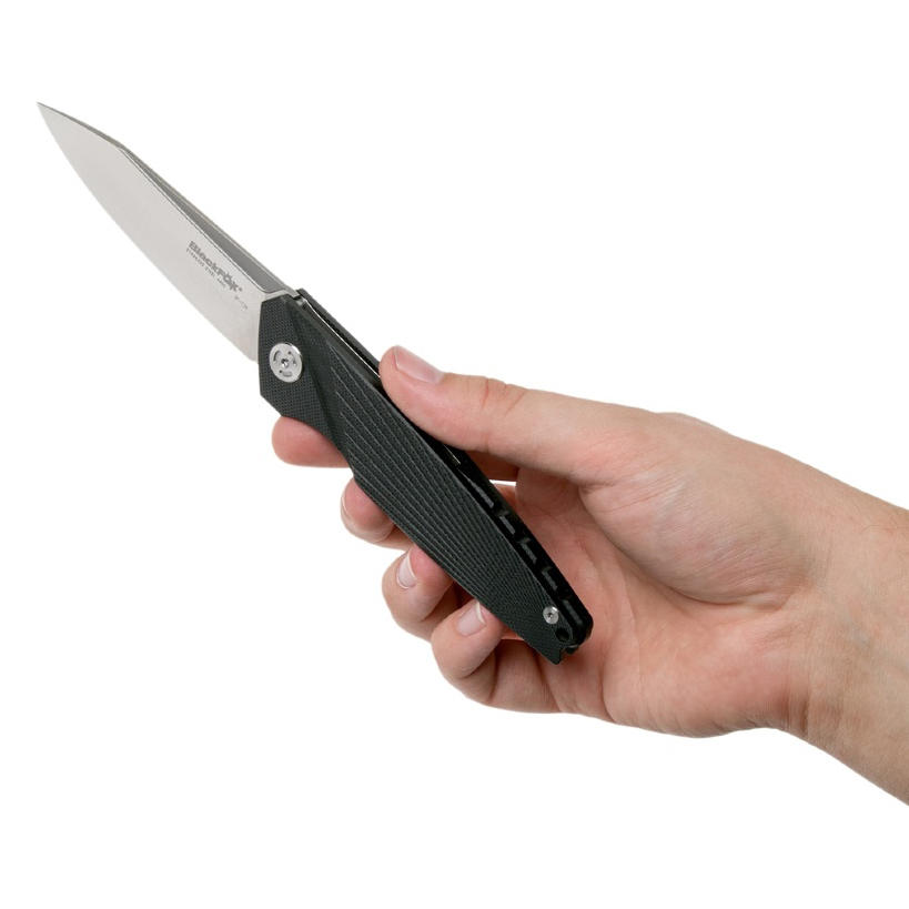 фото Складной нож fox metropolis, сталь 440c, рукоять стеклотекстолит g-10, чёрный