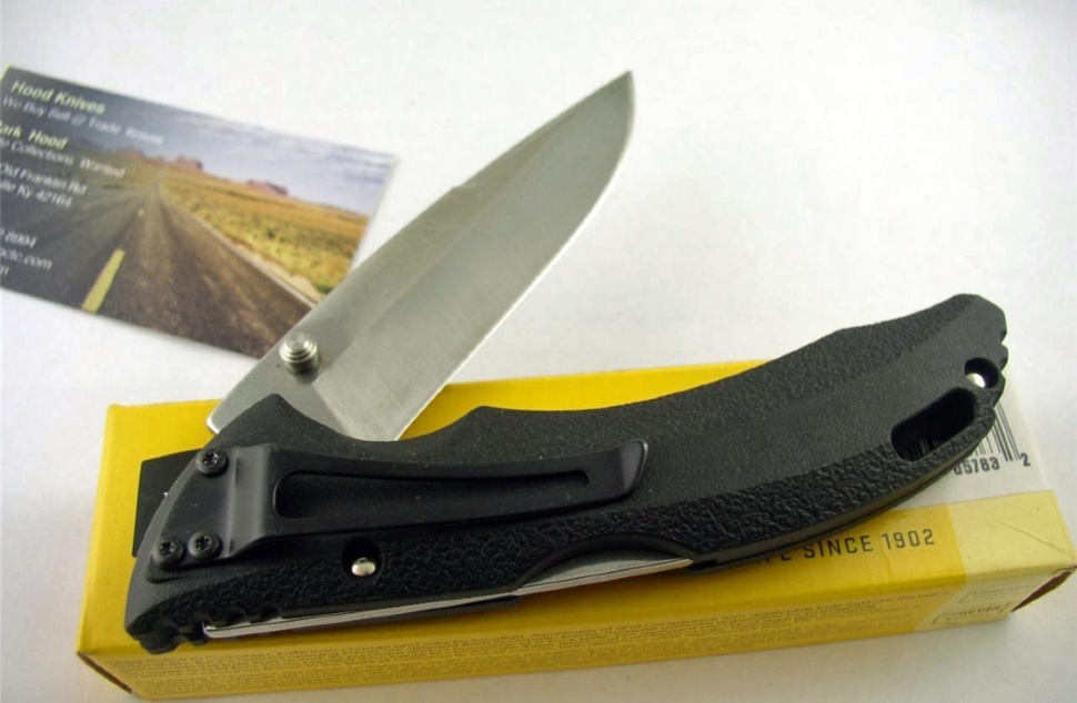 Нож складной 286 Bantam® BHW - BUCK 0286BKS, сталь 420HC, рукоять GRN (термопластик) - фото 4
