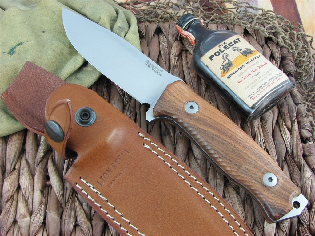 Нож Lionsteel M5 ST, сталь Sleipner, рукоять палисандр - фото 7