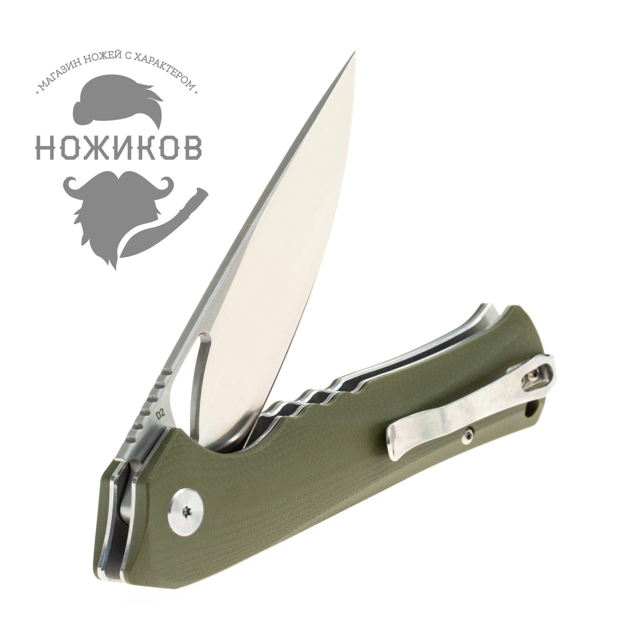 фото Складной нож bestech muskie хаки bestech knives