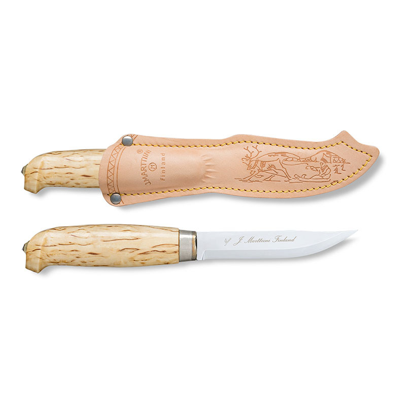 Нож финский Marttiini LYNX 131, сталь X46Cr13, рукоять карельская береза - фото 4